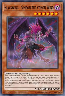 Blackwing - Simoon the Poison Wind Yu-Gi-Oh card