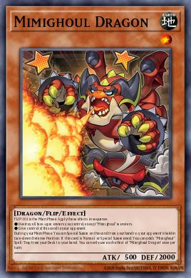 Mimighoul Dragon Yu-Gi-Oh card