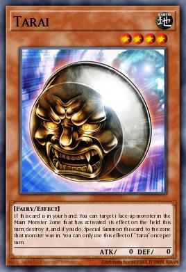 Tarai Yu-Gi-Oh card