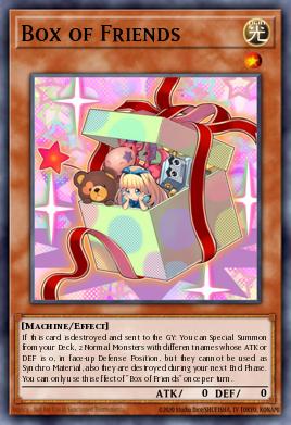 Box of Friends Yu-Gi-Oh card