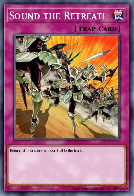 Sound the Retreat! Yu-Gi-Oh card