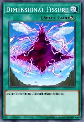 Dimensional Fissure Yu-Gi-Oh card