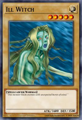 Ill Witch Yu-Gi-Oh card