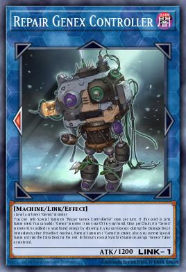 Repair Genex Controller Yu-Gi-Oh card