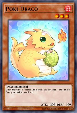 Poki Draco Yu-Gi-Oh card