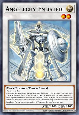 Angelechy Enlisted Yu-Gi-Oh card