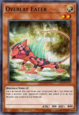 Overlay Eater Yu-Gi-Oh card