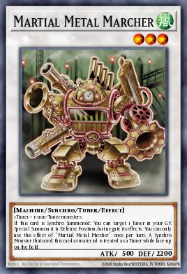 Martial Metal Marcher Yu-Gi-Oh card