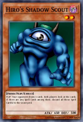 Hiro's Shadow Scout Yu-Gi-Oh card