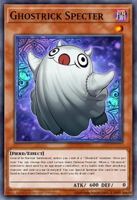 Ghostrick Specter Yu-Gi-Oh card