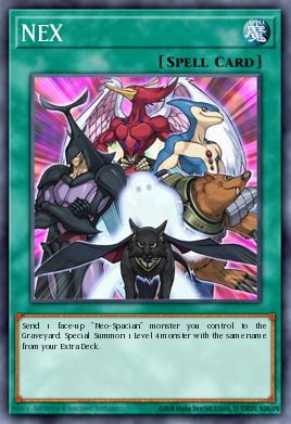 NEX Yu-Gi-Oh card