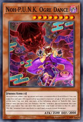 Noh-P.U.N.K. Ogre Dance Yu-Gi-Oh card