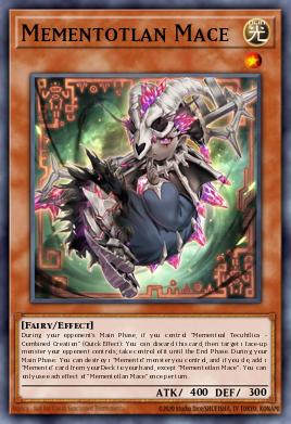 Mementotlan Mace Yu-Gi-Oh card