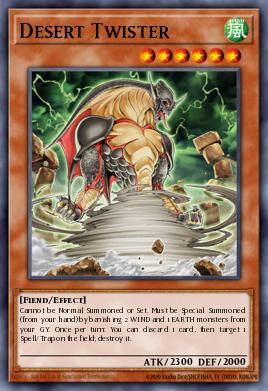 Desert Twister Yu-Gi-Oh card