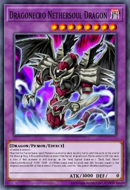 Dragonecro Nethersoul Dragon Yu-Gi-Oh card