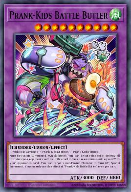 Prank-Kids Battle Butler Yu-Gi-Oh card