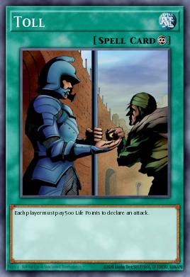 Toll Yu-Gi-Oh card