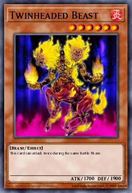Twinheaded Beast Yu-Gi-Oh card