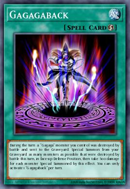 Gagagaback Yu-Gi-Oh card