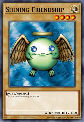 Shining Friendship Yu-Gi-Oh card