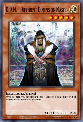 D.D.M. - Different Dimension Master Yu-Gi-Oh card