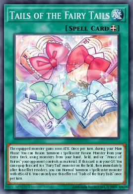 Tails of the Fairy Tails Yu-Gi-Oh card