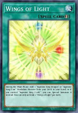 Wings of Light Yu-Gi-Oh card