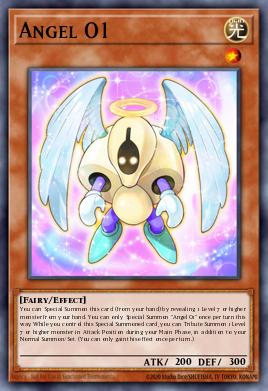 Angel O1 Yu-Gi-Oh card