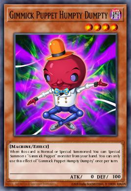 Gimmick Puppet Humpty Dumpty Yu-Gi-Oh card