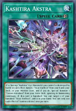 Kashtira Akstra Yu-Gi-Oh card