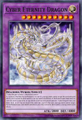 Cyber Eternity Dragon Yu-Gi-Oh card