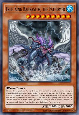 True King Bahrastos, the Fathomer Yu-Gi-Oh card