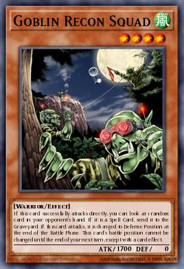 Goblin Recon Squad Yu-Gi-Oh card