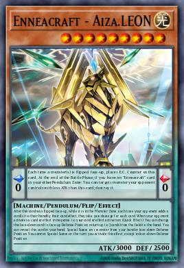 Enneacraft - Aiza.LEON Yu-Gi-Oh card