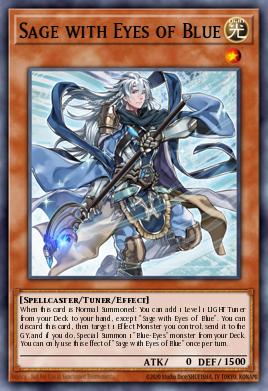 Sage with Eyes of Blue Yu-Gi-Oh card