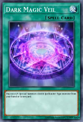 Dark Magic Veil Yu-Gi-Oh card
