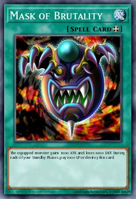 Mask of Brutality Yu-Gi-Oh card
