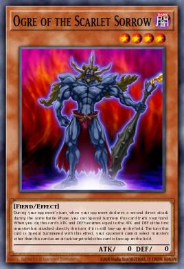 Ogre of the Scarlet Sorrow Yu-Gi-Oh card