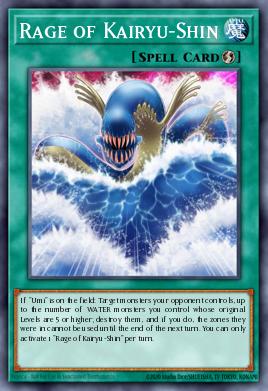 Rage of Kairyu-Shin Yu-Gi-Oh card