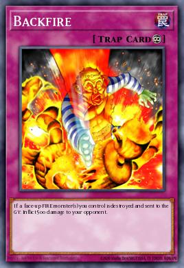 Backfire Yu-Gi-Oh card