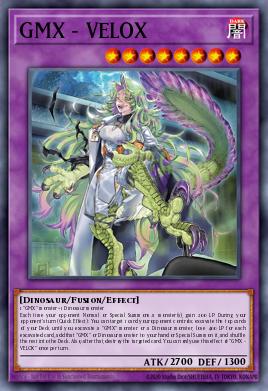 GMX - VELOX Yu-Gi-Oh card
