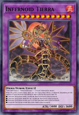 Infernoid Tierra Yu-Gi-Oh card