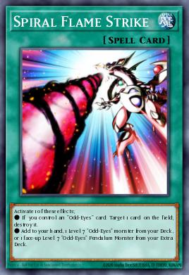 Spiral Flame Strike Yu-Gi-Oh card