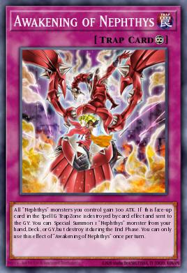 Awakening of Nephthys Yu-Gi-Oh card