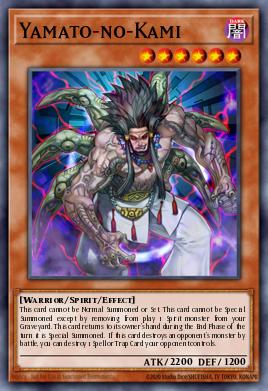 Yamato-no-Kami Yu-Gi-Oh card