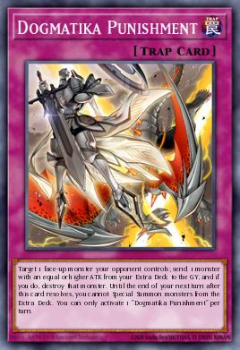Dogmatika Punishment Yu-Gi-Oh card