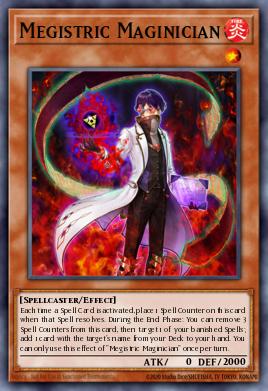 Megistric Maginician Yu-Gi-Oh card