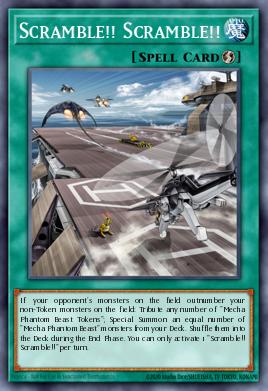 Scramble!! Scramble!! Yu-Gi-Oh card