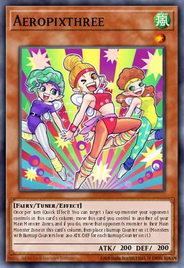 Aeropixthree Yu-Gi-Oh card