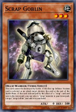 Scrap Goblin Yu-Gi-Oh card